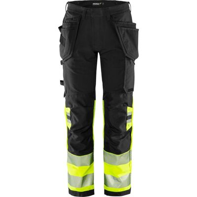 FRISTADS Bukse 2643 Gstp Hivis C44 Sort FRISTADS Bukse 2643 Gstp Hivis C44 Sort
