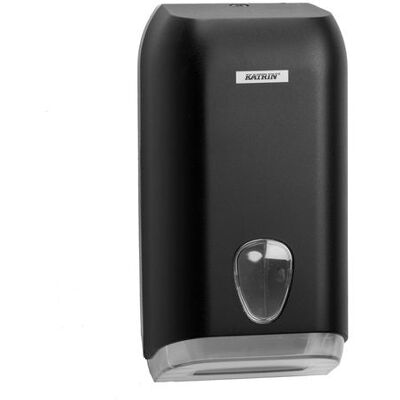KATRIN Veggmontert enkeltark toalettpapirdispenser - Dispenser KATRIN KATRIN Veggmontert enkeltark toalettpapirdispenser - Dispenser KATRIN
