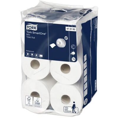 TORK Toalettpapir Smart S 2l T9 111m(12) TORK Toalettpapir Smart S 2l T9 111m(12)