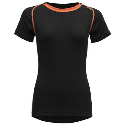 DEVOLD T-Skjorte Basic Dame Ull 2xl Sort DEVOLD T-Skjorte Basic Dame Ull 2xl Sort