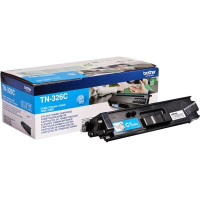 Brother Toner Tn326c High Capacity Blå Brother Toner Tn326c High Capacity Blå