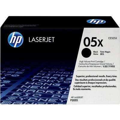 HP Toner Ce505x 6.5k Sort HP Toner Ce505x 6.5k Sort