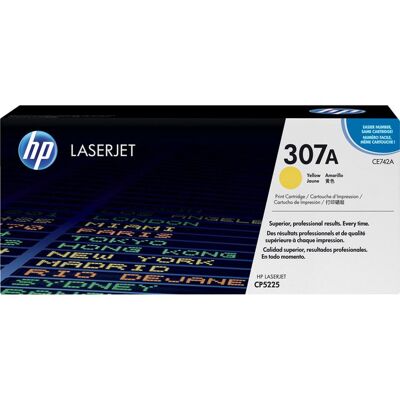 HP Toner Ce742a 7.3k Gul HP Toner Ce742a 7.3k Gul