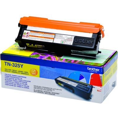 Brother Toner Tn325y 3.5k Gul Brother Toner Tn325y 3.5k Gul