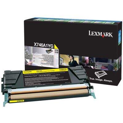 Lexmark Toner X746a1yg 7k Gul Lexmark Toner X746a1yg 7k Gul