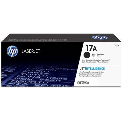 HP Toner Cf217a 17a 1,6k Sort HP Toner Cf217a 17a 1,6k Sort