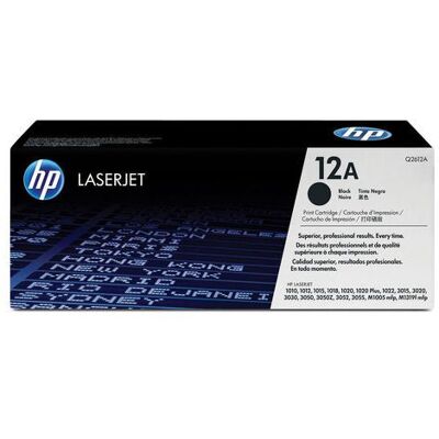 HP Toner Q2612a 2k Sort HP Toner Q2612a 2k Sort