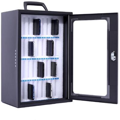 PAVO Mobiloppbevaring 36 Telefoner Sort PAVO Mobiloppbevaring 36 Telefoner Sort