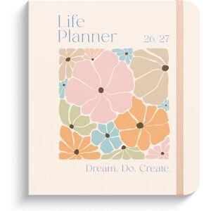 Burde Life Planner Pastel Flowers 26/27 Burde Life Planner Pastel Flowers 26/27
