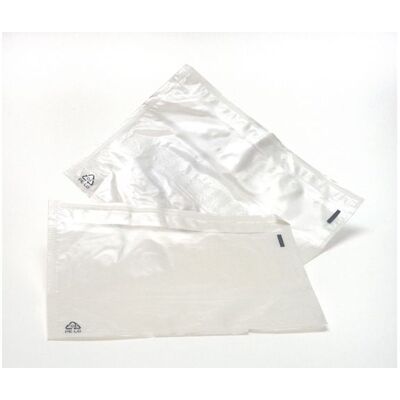 NO BRAND Pakkseddelpose C4 325x235mm 30my (500) NO BRAND Pakkseddelpose C4 325x235mm 30my (500)