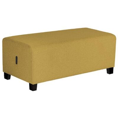 Alba Modulsofa Hizia 2-Seter Sete U/rygg Gul Alba Modulsofa Hizia 2-Seter Sete U/rygg Gul