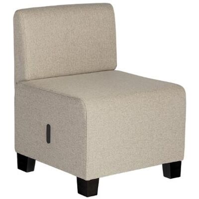 Alba Modulsofa Hizia Sete M/rygg Beige Alba Modulsofa Hizia Sete M/rygg Beige