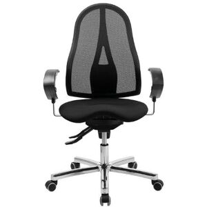 TOPSTAR Kontorstol Sitness 15 Chrome/sor TOPSTAR Kontorstol Sitness 15 Chrome/sor