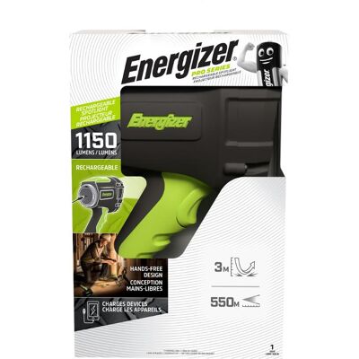 Energizer Lommelykt Pro Spotlight 1150lu Energizer Lommelykt Pro Spotlight 1150lu
