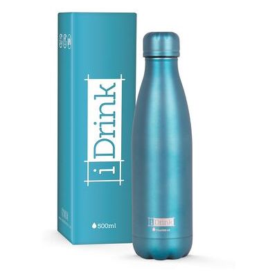iDrink Termoflaske 500ml Metallisk Grønn iDrink Termoflaske 500ml Metallisk Grønn