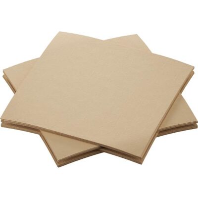 Duni Serviett Soft 20cm Naturbrun (180) Duni Serviett Soft 20cm Naturbrun (180)