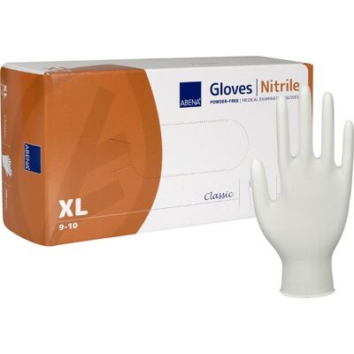 Abena Nitrilhanske Cl. Pf Xl Hvit (200) Abena Nitrilhanske Cl. Pf Xl Hvit (200)