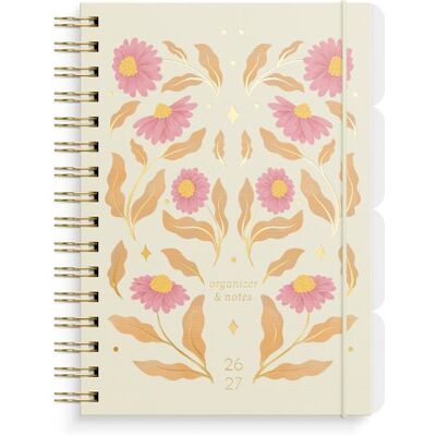 Grieg Organizer Og Notes A5 26/27 Daisy Grieg Organizer Og Notes A5 26/27 Daisy