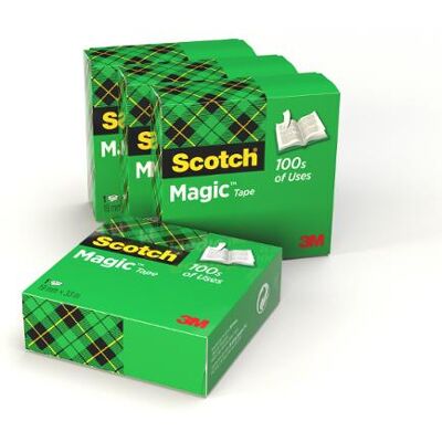 Scotch Tape Magic 810 19mmx33m (4) Scotch Tape Magic 810 19mmx33m (4)