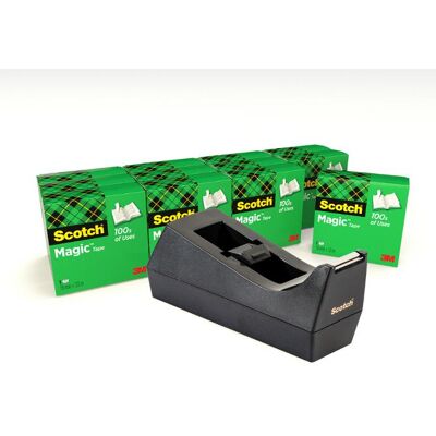 Scotch Dispenserpakke C38 Magic 810 12rl Scotch Dispenserpakke C38 Magic 810 12rl