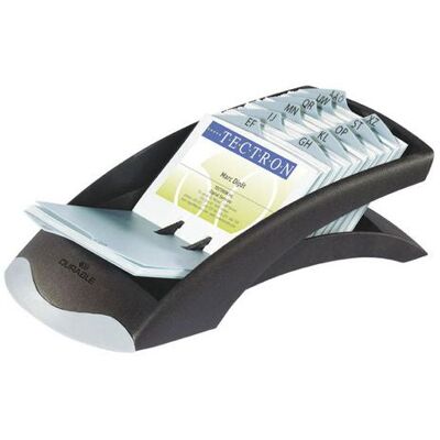Durable Visittkortholder Visifix Desk Sort Durable Visittkortholder Visifix Desk Sort