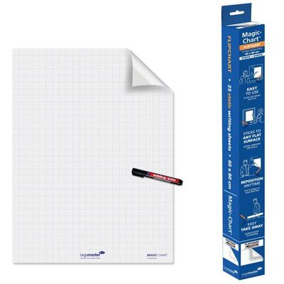 Legamaster Whiteboardfilm Rutet 60x80cm Legamaster Whiteboardfilm Rutet 60x80cm