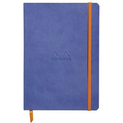 Rhodia Notatbok A5 90g Linjert Sapphire Rhodia Notatbok A5 90g Linjert Sapphire