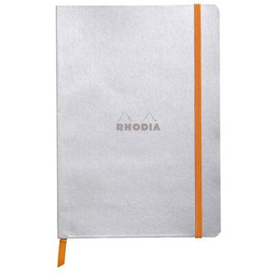 Rhodia Notatbok Rama A5 Sølv Rhodia Notatbok Rama A5 Sølv