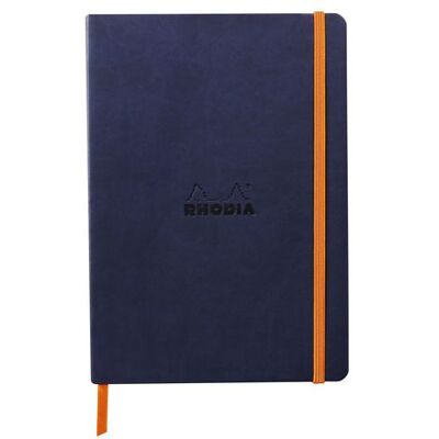 Rhodia Notatbok Rama A5 Mørk Blå Rhodia Notatbok Rama A5 Mørk Blå