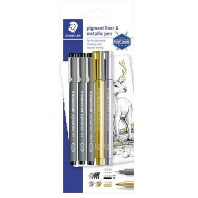 STAEDTLER Pigmentliner (5) STAEDTLER Pigmentliner (5)