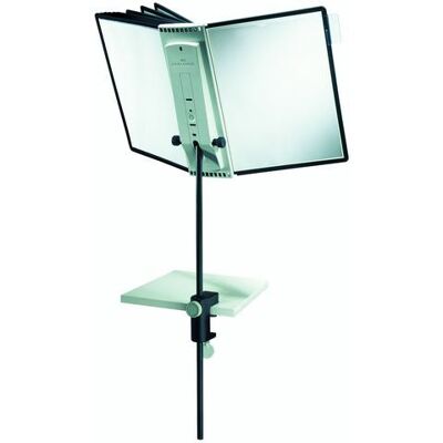 Durable Bordstativ Sherpa 10 Lommer Sort Durable Bordstativ Sherpa 10 Lommer Sort