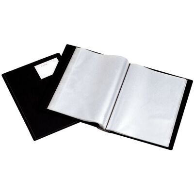 ESSELTE Presentasjonsmappe A4 24l Sort ESSELTE Presentasjonsmappe A4 24l Sort
