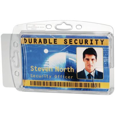 Durable Kortholder For 2 Kort Trans (10) Durable Kortholder For 2 Kort Trans (10)