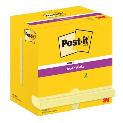 Post-it Notatblokk Ssn 76x127 Cy (12) Post-it Notatblokk Ssn 76x127 Cy (12)