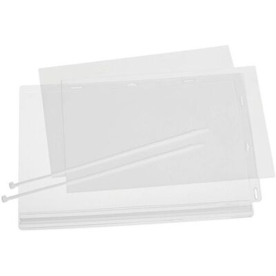 Durable Plastlomme A4 Med Strips (5) Durable Plastlomme A4 Med Strips (5)
