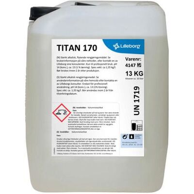 Lilleborg Industrivask Titan 170 13kg Lilleborg Industrivask Titan 170 13kg