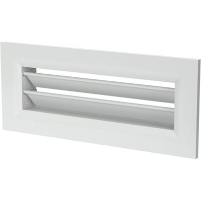 Flexit Veggventil 200x55 Alu Hvit Flexit Veggventil 200x55 Alu Hvit