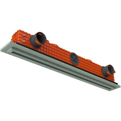 VentDel Frameless Slot Ventilation Diffuser Ergovent Lineo-Pro Profile (75 Mm Duct Conection / 1 Slot X 1000 Mm X 20 Mm / With Damper) VentDel Frameless Slot Ventilation Diffuser Ergovent Lineo-Pro Profile (75 Mm Duct Conection / 1 Slot X 1000 Mm X 20 Mm / With Damper)