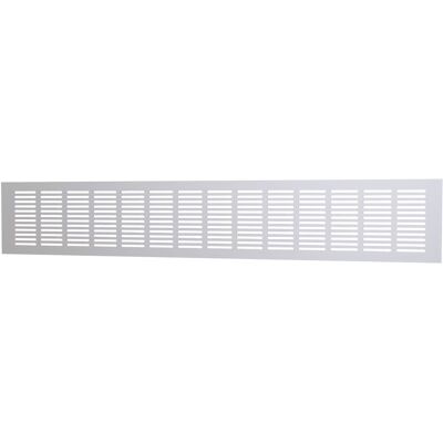 Flexit Overstrømningsrist Metall Matt Aluminium 600x100mm - Ventilasjonsrist Flexit Overstrømningsrist Metall Matt Aluminium 600x100mm - Ventilasjonsrist