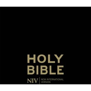 Niv Popular Cross-Reference Black Leather Bible Av New International Version