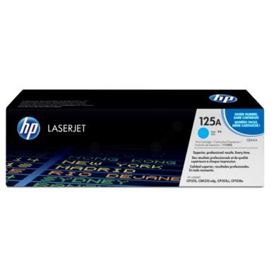 HP Tonerkassett cyan 1.400 sider CB541A