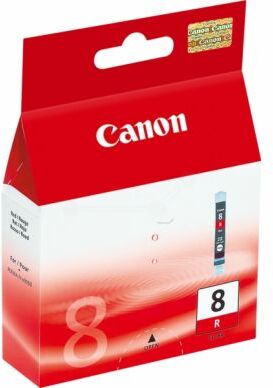 Canon Blekkpatron rød, 5.790 sider CLI-8R