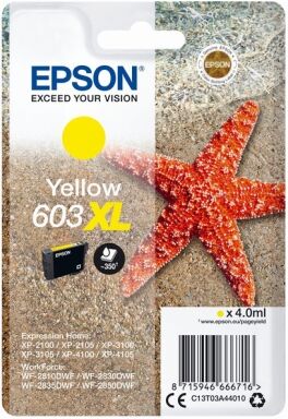 Epson Blekkpatron gul, 350 sider T03A4