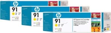 HP No91 gul ink, 775ml (3) C9485A