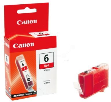 Canon Blekkpatron rød, 13 ml BCI-6R