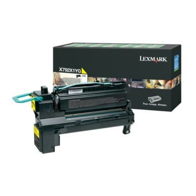 Lexmark Tonerkassett gul 20.000 sider X792X1YG