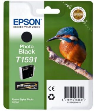 Epson Blekkpatron fotosvart, 17 ml T1591