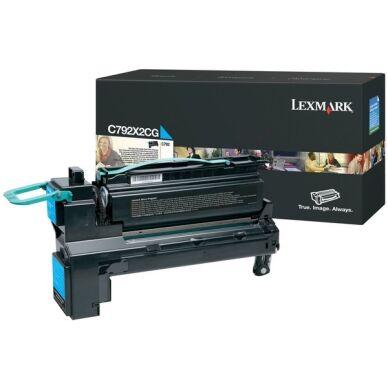 Lexmark Tonerkassett sort 20.000 sider, høy kapasitet, return C792X1KG