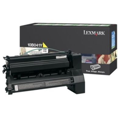 Lexmark Tonerkassett gul 6.000 sider return 10B041Y