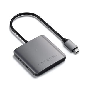 Satechi Satechi Aluminium 4-porters USB-C-hub ST-UC4PHM